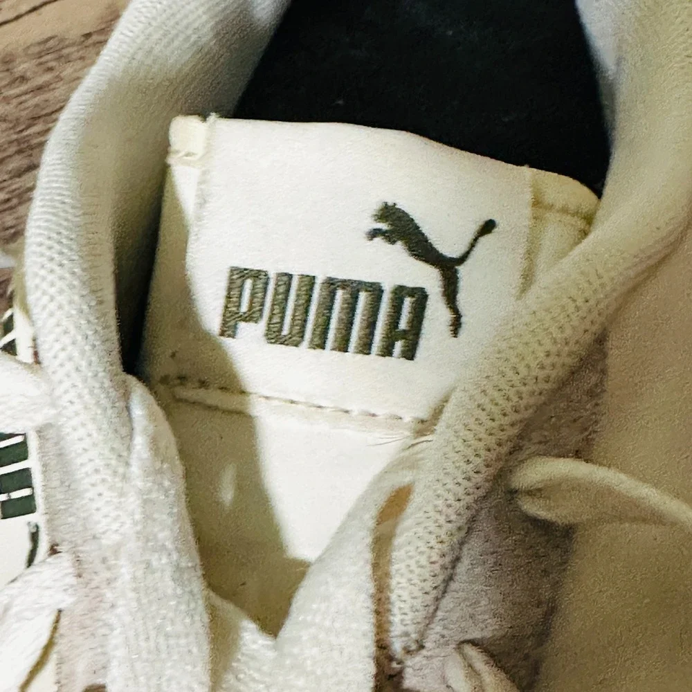 Puma Smash 3.0 L Pristine Dark Myrtle Gum Sneakers 393028-01 Mens 9.5